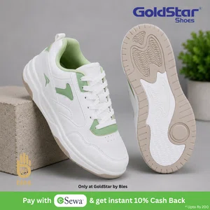 Goldstar AXL-114 Green White Men's Sneakers