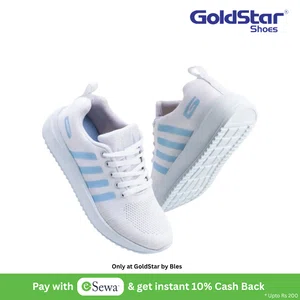 White/Sky Women's Sneakers