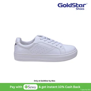Goldstar G10-TECK-10 White Men's Casual Shoes