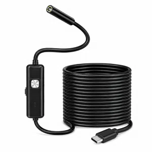 5.5 mm HD Endoscope Inspection Camera for Android and PC, 5 m Cable - Available at AfnoBazar Nepal