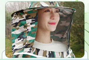 Anti-Bee Protective Hooded Jacket with Veil, Breathable Mesh Beekeeping Suit - Available at AfnoBazar Nepal
