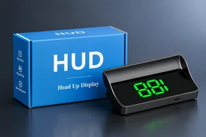 Car HUD Speedometer with Green Digital Display - Available at AfnoBazar Nepal