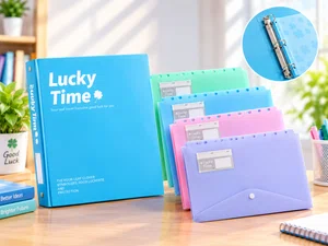 Lucky Time A4 File Folder and Document Organizer - Available at AfnoBazar Nepal