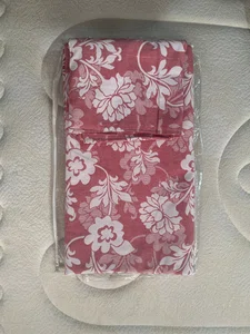 Printed Velvet Style Bed Sheet, King and Super King Size