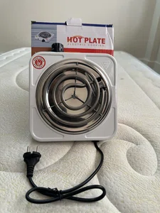Single Burner Electric Hot Plate Stove, 1000W, Black