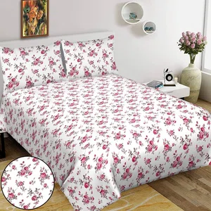 Printed Fleece Bed Sheet for Winter, Double and King Size - Available at AfnoBazar Nepal