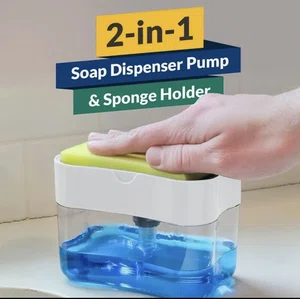 Soap Pump and Sponge Cady - Available at AfnoBazar Nepal