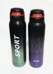 Stainless Steel Vacuum Sport Bottle With Straw Color may vary 500 Ml 1 Piece - Available at AfnoBazar Nepal