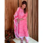 Afgani Style 3 Pieces Kurti Set - Available at AfnoBazar Nepal