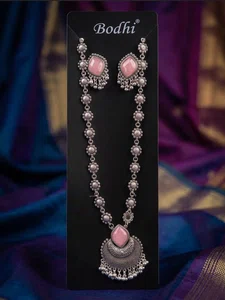 Premium Quality Oxidised Nexklace Set For Women - Available at AfnoBazar Nepal
