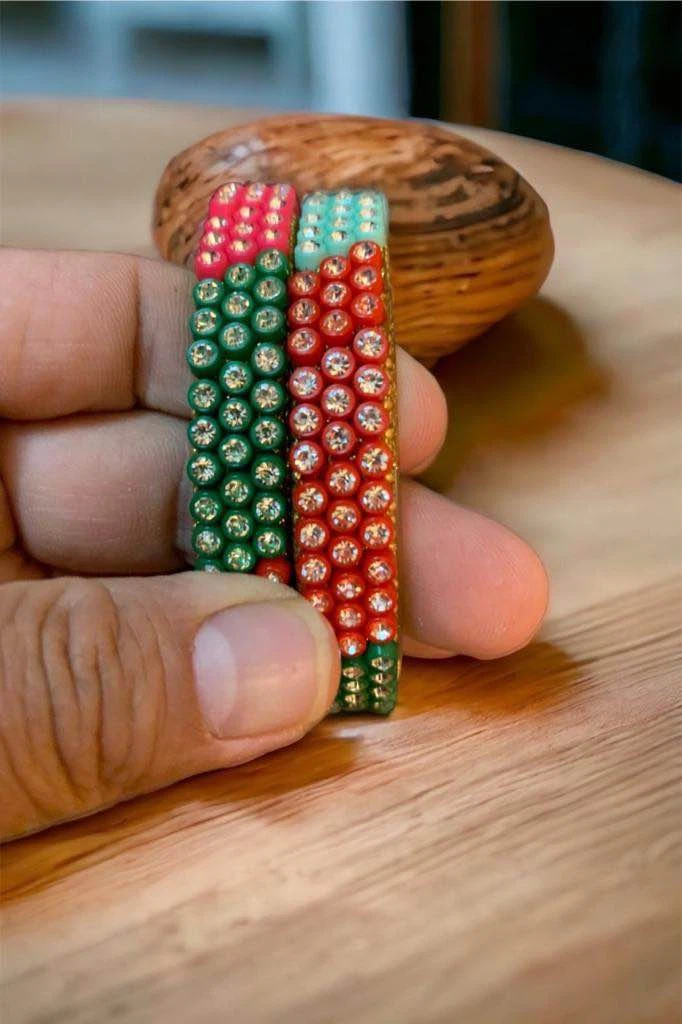 Beautiful Multicolour Fashion Bangles For Women - Available at AfnoBazar Nepal