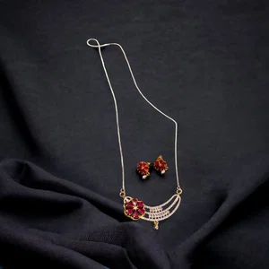 American Diamond Mangalsutra For Women - Available at AfnoBazar Nepal