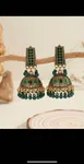 1 Pair Vintage Earrings Boho Rectangular Bell Tassel Earrings, Suitable For Women's Daily, Festival, Wedding And Party Wear - Available at AfnoBazar Nepal