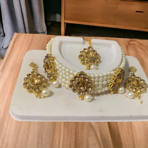 Fancy Necklace Set - Available at AfnoBazar Nepal