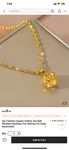 1pc Fashion Copper Hollow Out Ball Pendant Necklace For Women For Daily Decoration - Available at AfnoBazar Nepal