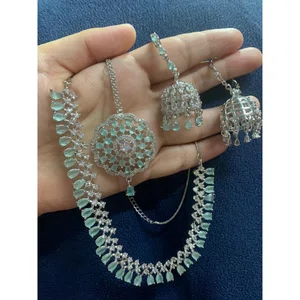 Beautiful American Diamond Set - Available at AfnoBazar Nepal