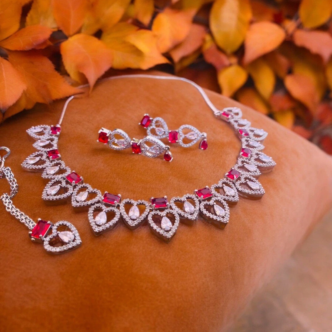 American Diamond Set For Beautiful Women - Available at AfnoBazar Nepal