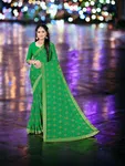 Cas-Green Special Chiffon Saree - Available at AfnoBazar Nepal