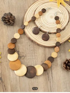 Grends 3pcs Bohemian Style Circular Decorative Jewelry Set For Women's Daily Wear. - Available at AfnoBazar Nepal