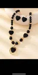 3pcs/set Heart Decor Jewelry Set - Available at AfnoBazar Nepal