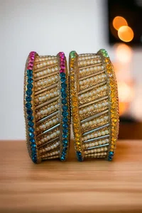 Beautifully Designed Kanch Bangles - Available at AfnoBazar Nepal