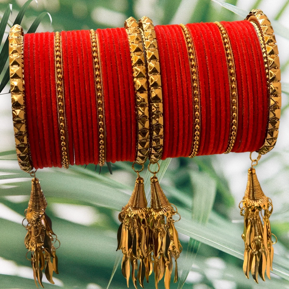 Casual And Party Wear 2 Hand Chura Set - Available at AfnoBazar Nepal