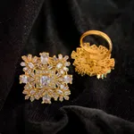 Adjustable Size Gold Plated Rings - Available at AfnoBazar Nepal