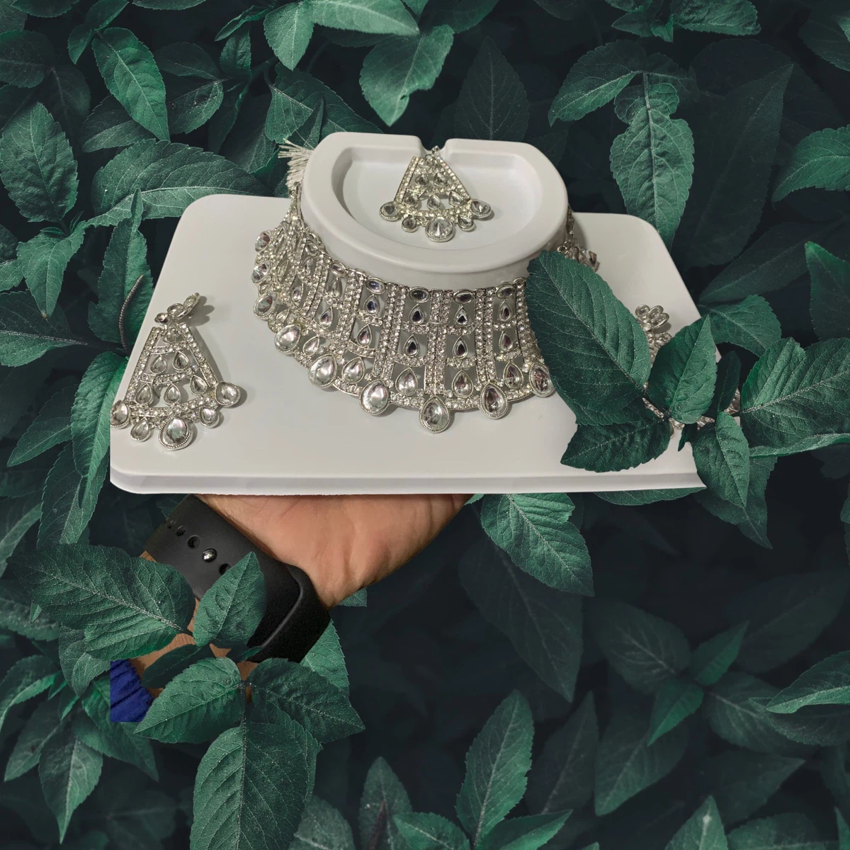 Adjustable Length Women Necklace Set - Available at AfnoBazar Nepal