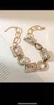 Grends Geometric Decor Chain Necklace - Available at AfnoBazar Nepal