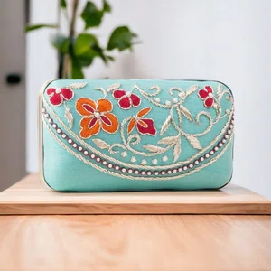 Hand Embroidered Clutches For Women - Available at AfnoBazar Nepal