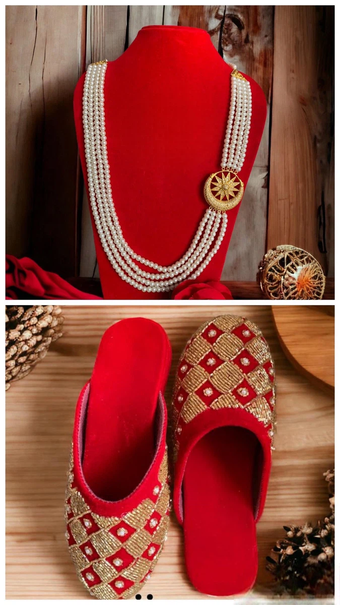 Combo Deal Of Harr Set With Pure Velvet Chatti - Available at AfnoBazar Nepal