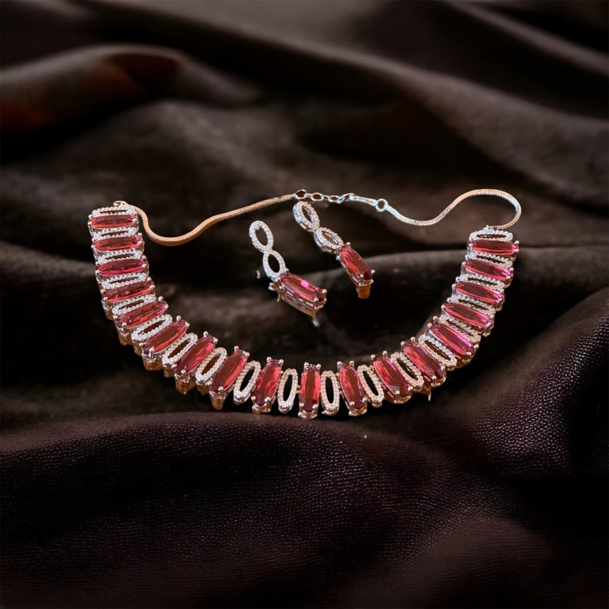 American Diamond Set - Available at AfnoBazar Nepal