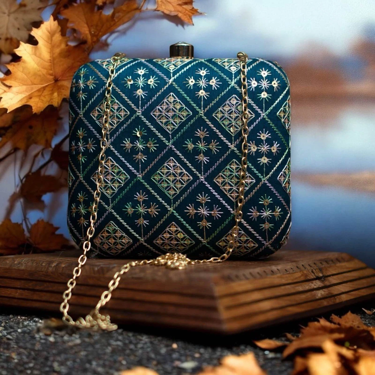 Handmade Party Clutch For Women - Available at AfnoBazar Nepal