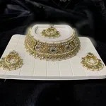 Adjustable Length Fancy Choker And Harr Set - Available at AfnoBazar Nepal