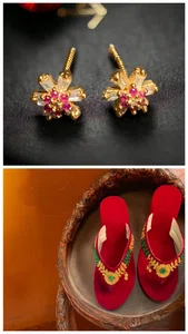Combo Deal With Ear Top And Beautiful Slippers - Available at AfnoBazar Nepal