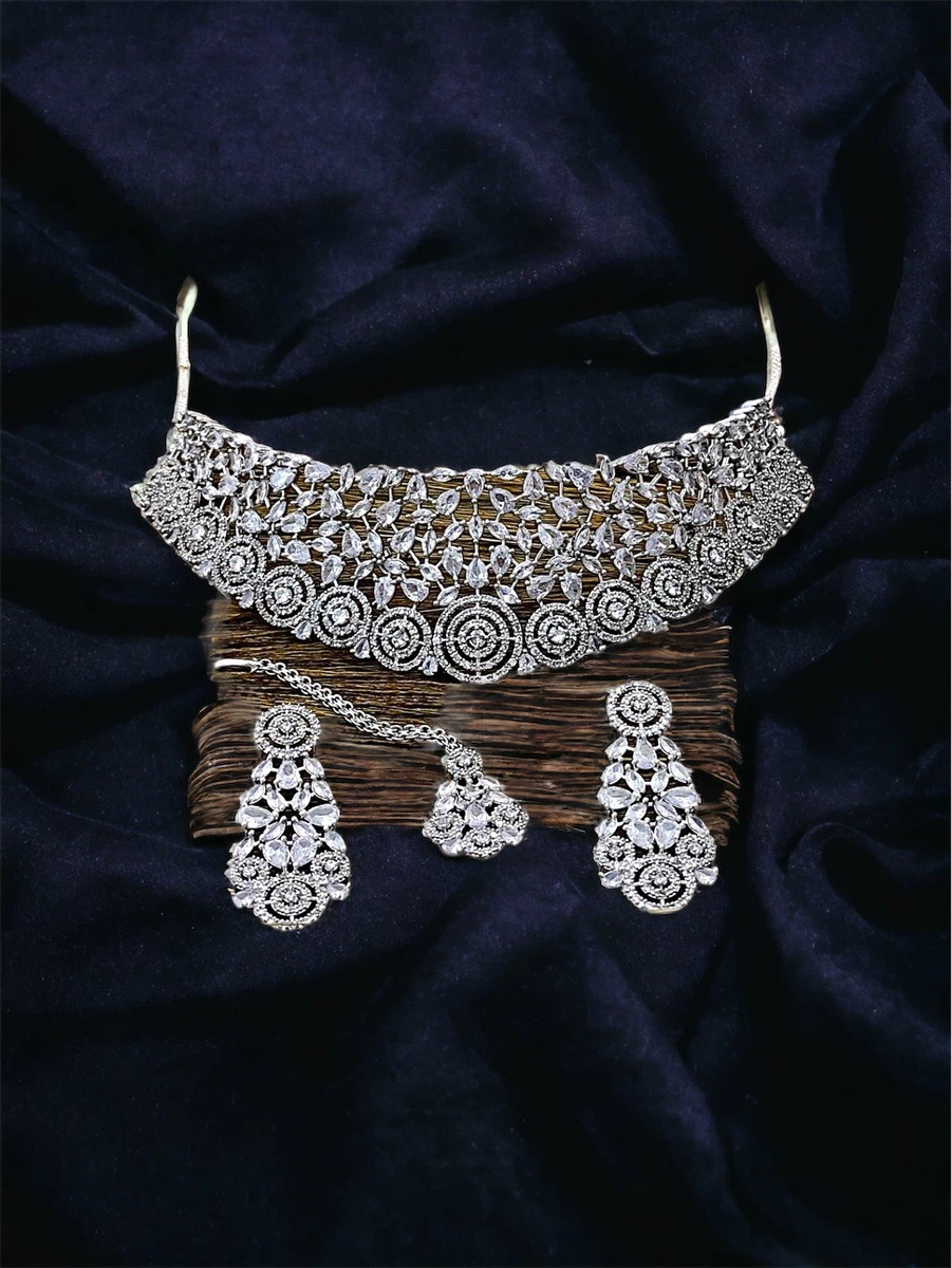 Beautiful American Diamond Set - Available at AfnoBazar Nepal