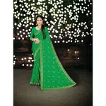 Cas-Green Special Chiffon Saree - Available at AfnoBazar Nepal