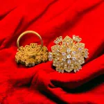 Adjustable Size Gold Plated Rings - Available at AfnoBazar Nepal
