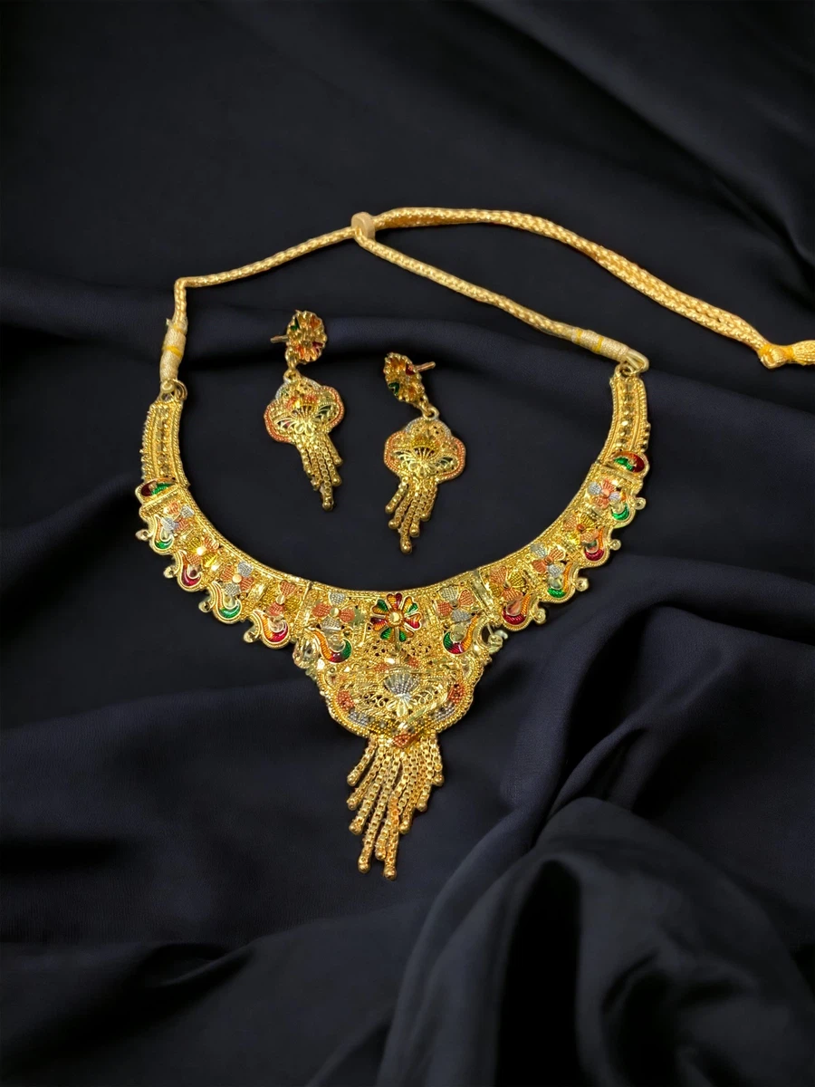 Gold Plated Necklace - Available at AfnoBazar Nepal