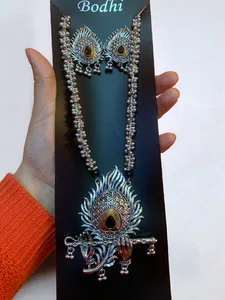 Beautiful Oxidised Necklace For Women - Available at AfnoBazar Nepal