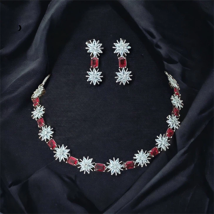 American Diamond Set - Available at AfnoBazar Nepal