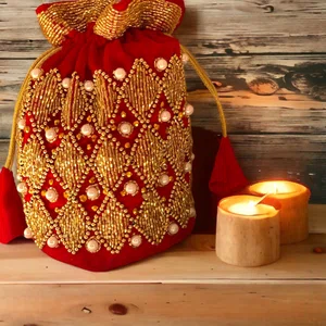 Well Designed Pure Velvet Thaili - Available at AfnoBazar Nepal