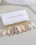 Five Pairs Of Seashell Earrings For Women - Available at AfnoBazar Nepal