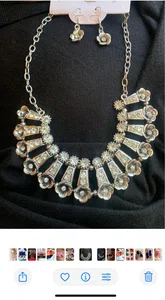 Beautiful Oxidised Necklace Set For women - Available at AfnoBazar Nepal