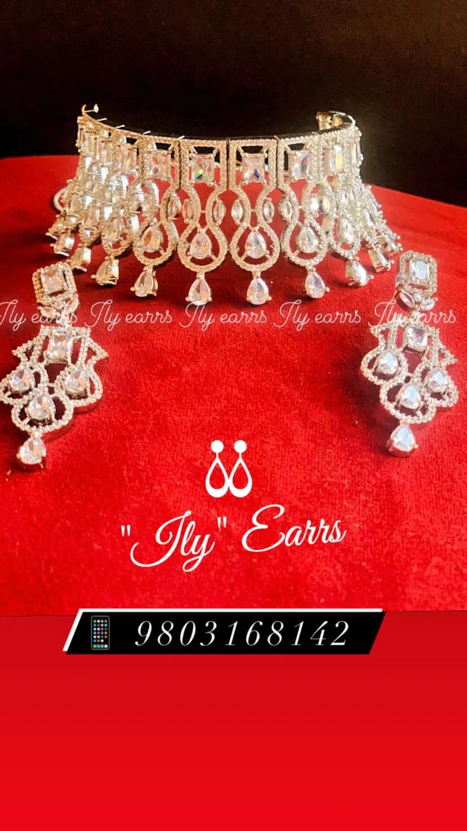 American Diamond Set For Ladies - Available at AfnoBazar Nepal
