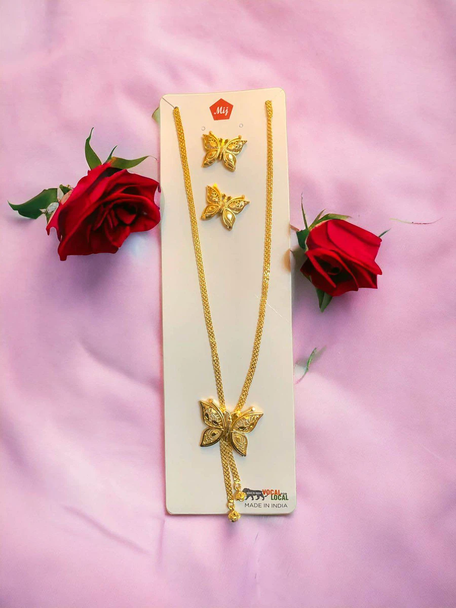Fancy Design Necklace For Women - Available at AfnoBazar Nepal