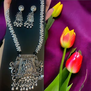 Oxidised Temple Jewellery - Available at AfnoBazar Nepal