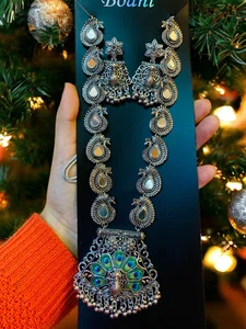 Beautiful Oxidised Necklace For Women - Available at AfnoBazar Nepal