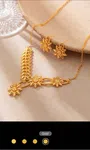 3pcs 24k Gold Dubai Style Fashion Jewelry Necklace For Women, Saudi Arabian Accessories - Available at AfnoBazar Nepal