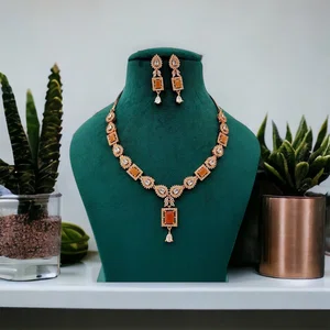 American diamond set - Available at AfnoBazar Nepal